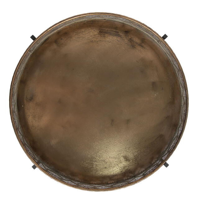 Clayre & Eef Bijzettafel Ø 60x50 cm ijzer rond 1095934 large