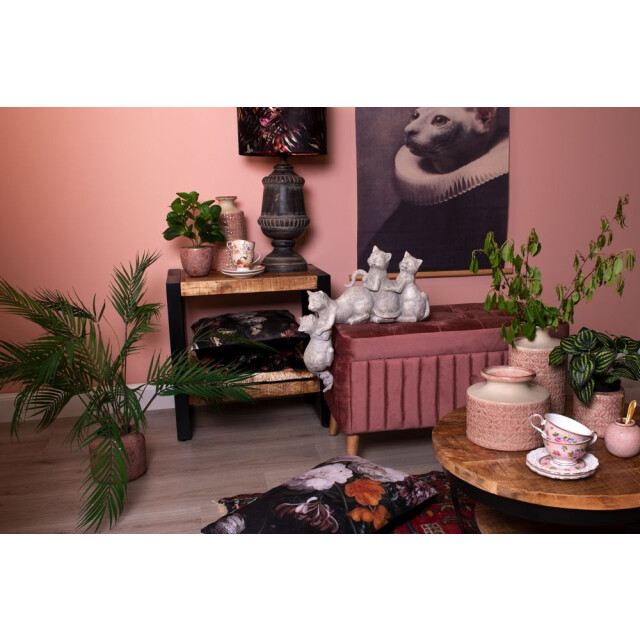 Clayre & Eef Beeld kat 47x13x51 cm polyresin woonaccessoires 1095534 large