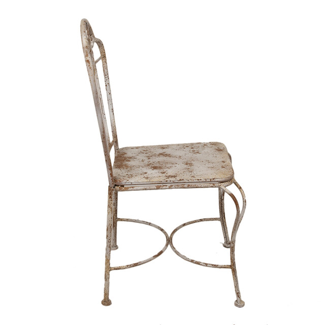 Clayre & Eef Tuinstoel 47x47x91 cm bruin ijzer 2927774 large