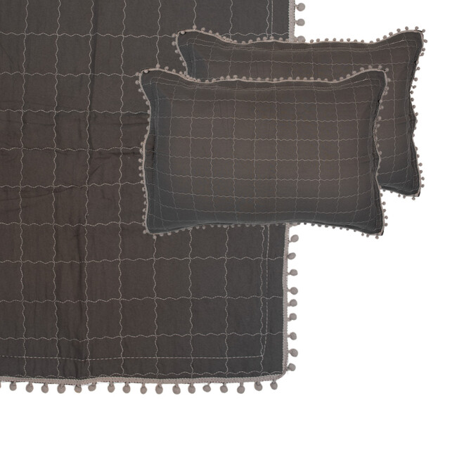 Clayre & Eef Bedsprei 220x240 cm polyester sprei 3011407 large