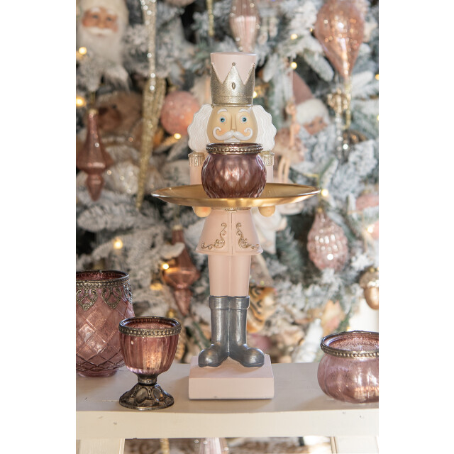 Clayre & Eef Beeld notenkraker 35 cm polyresin kerstdecoratie 2039238 large