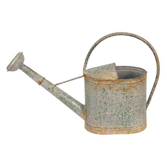 Clayre & Eef Decoratie gieter 50x16x33 cm groen metaal plantengieter 1984278 large