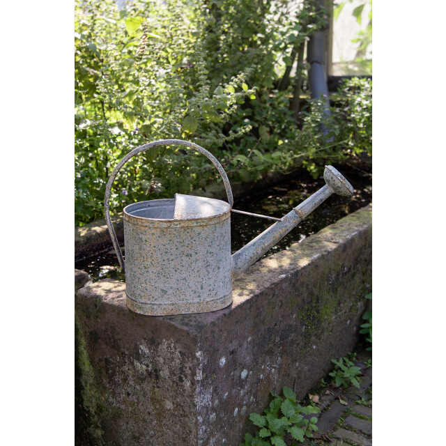 Clayre & Eef Decoratie gieter 50x16x33 cm groen metaal plantengieter 1984278 large