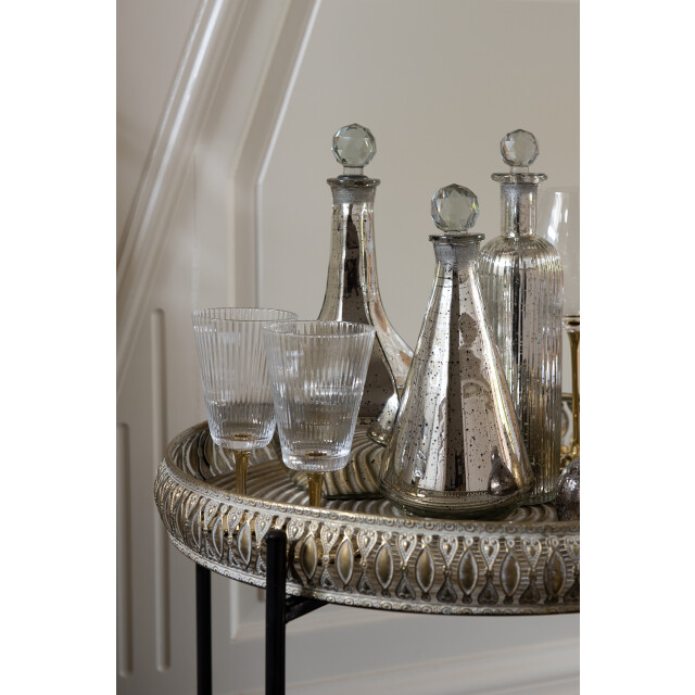 Clayre & Eef Bijzettafel Ø 49x52 cm ijzer rond 1095954 large