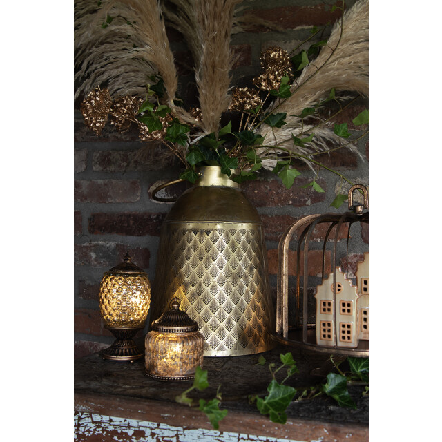 Clayre & Eef Decoratie emmer Ø 29x38 cm ijzer rond 1548958 large