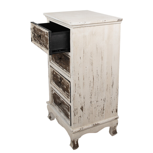 Clayre & Eef Dressoir 44x35x81 cm hout ladekast 2948224 large