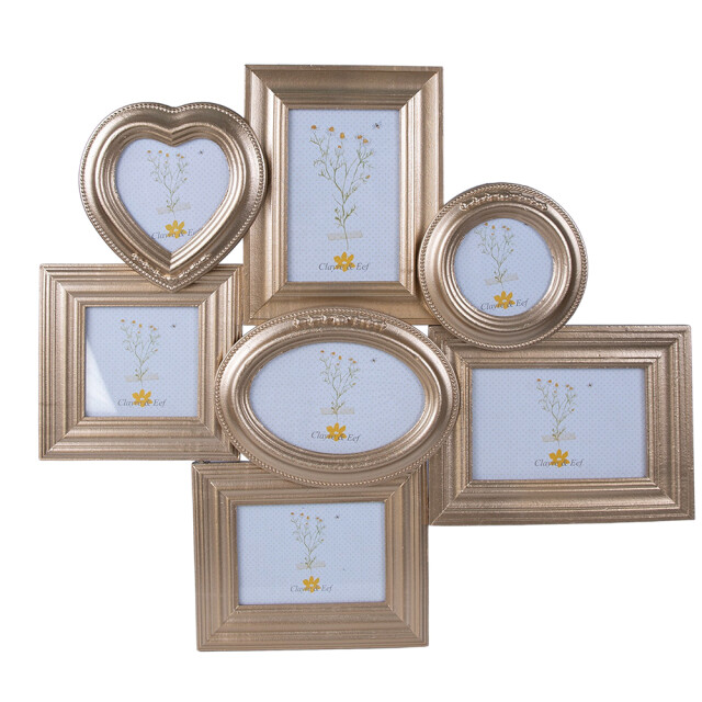 Clayre & Eef Fotolijst 10x10 / 10x15 / 15x10 / 9x9 cm mdf fotokader 2088731 large