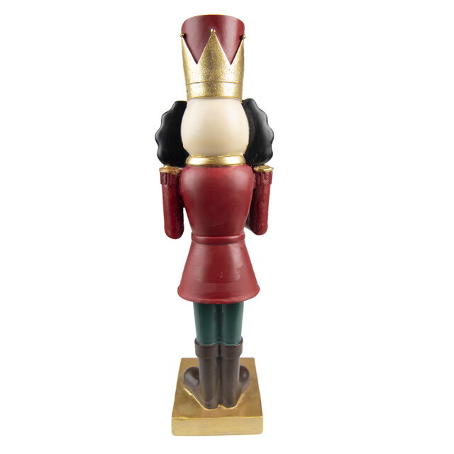 Clayre & Eef Beeld notenkraker 35 cm polyresin kerstdecoratie 2039237 large