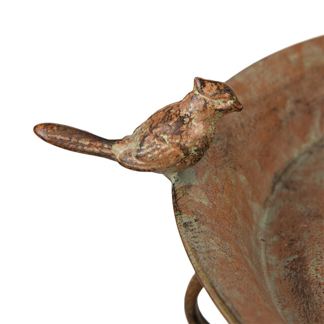 Clayre & Eef Vogelvoederbak 48x42x75 cm bruin ijzer 2071870 large