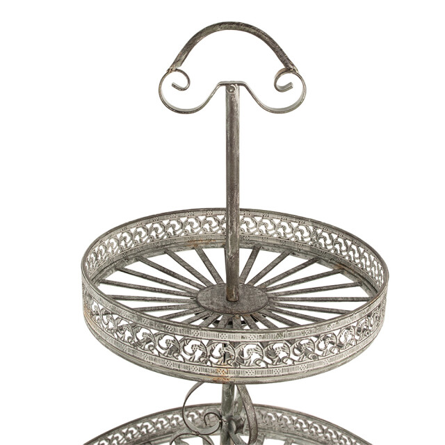 Clayre & Eef Planthouder etagère 137 cm ijzer rond plantentafel 2709830 large