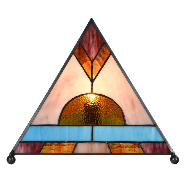 LumiLamp Tiffany tafellamp 26x26x30 cm glas tiffany bureaulamp 1980484 large