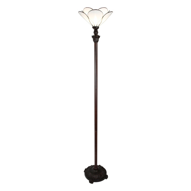 LumiLamp Tiffany vloerlamp Ø 31x183 cm glas kunststof staande lamp 1980558 large
