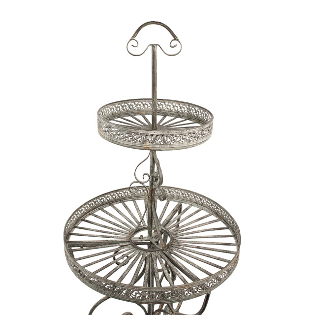 Clayre & Eef Planthouder etagère 137 cm ijzer rond plantentafel 2709830 large