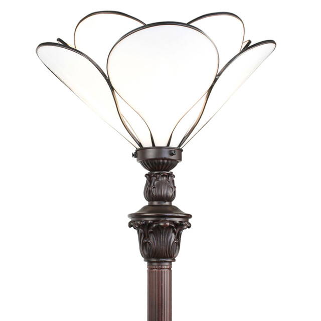 LumiLamp Tiffany vloerlamp Ø 31x183 cm glas kunststof staande lamp 1980558 large