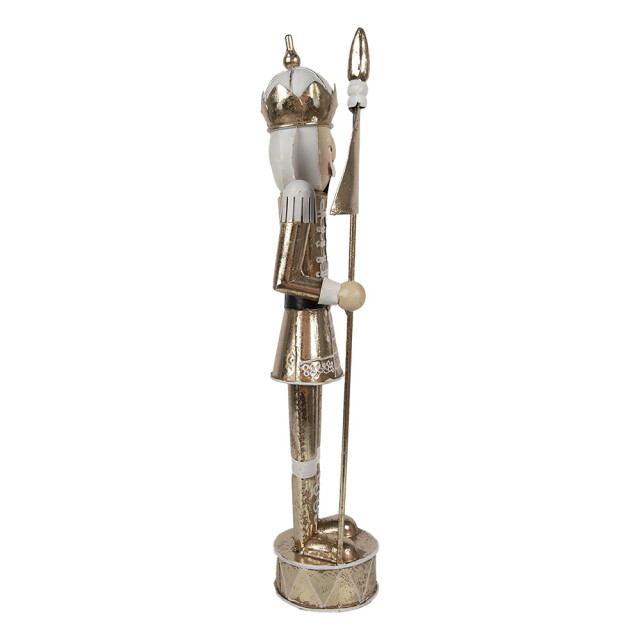 Clayre & Eef Kerstdecoratie notenkraker 40 cm ijzer 2938042 large
