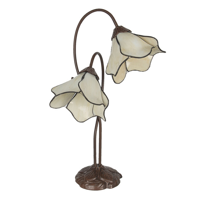 LumiLamp Tiffany tafellamp 40x21x64 cm kunststof glas tiffany bureaulamp 1095375 large