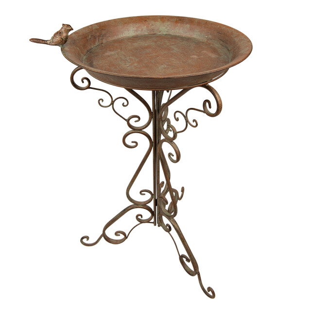 Clayre & Eef Vogelvoederbak 48x42x75 cm bruin ijzer 2071870 large