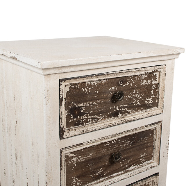 Clayre & Eef Dressoir 44x35x81 cm hout ladekast 2948224 large