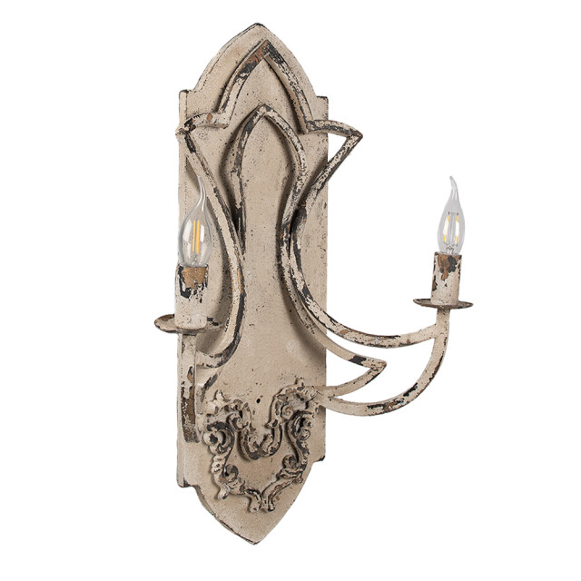 Clayre & Eef Wandlamp 41x17x60 cm ijzer muurlamp 2949267 large