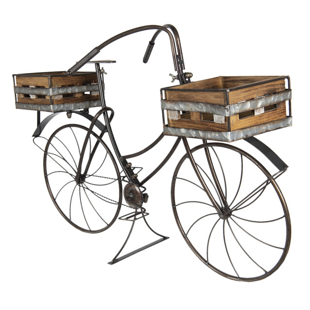 Clayre & Eef Planthouder fiets 85x30x58 cm ijzer fiets 1249130 large