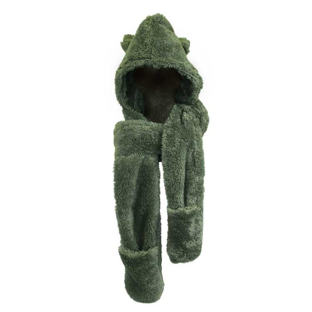 Unique Living sjaal fey winter green -20x235cm 3201933 large