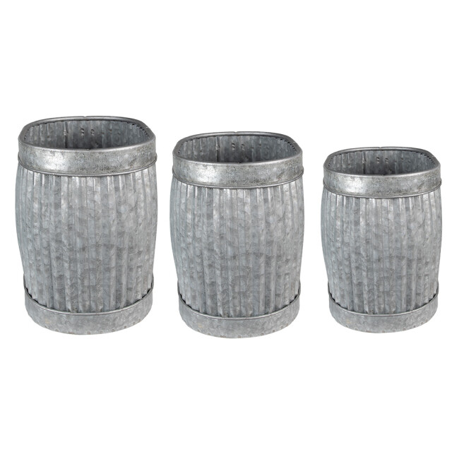 Clayre & Eef Planthouder 38x28x36 cm metaal rechthoek bloempot 2411402 large