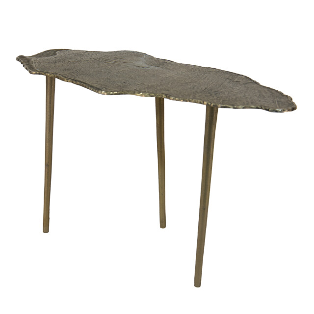 Clayre & Eef Bijzettafel 90x42x52 cm aluminium 1785558 large