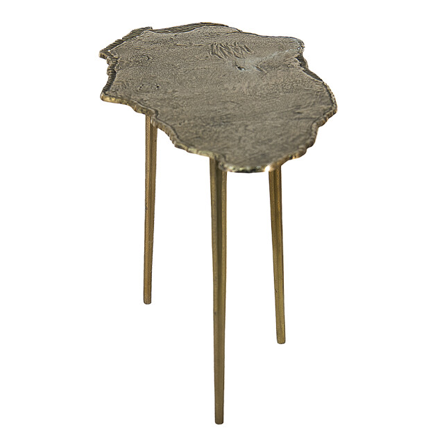Clayre & Eef Bijzettafel 90x42x52 cm aluminium 1785558 large