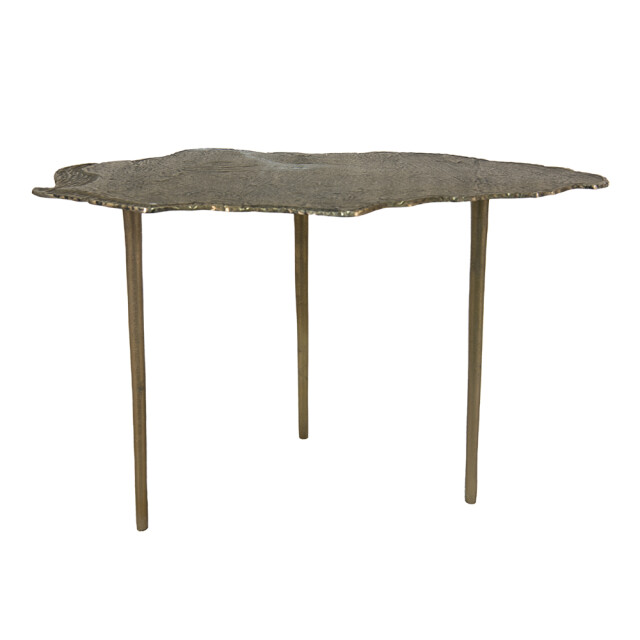 Clayre & Eef Bijzettafel 90x42x52 cm aluminium 1785558 large