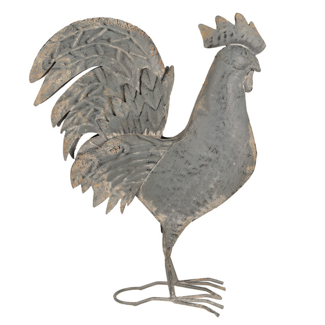 Clayre & Eef Tuindecoratie haan 34x14x42 cm ijzer 2927596 large