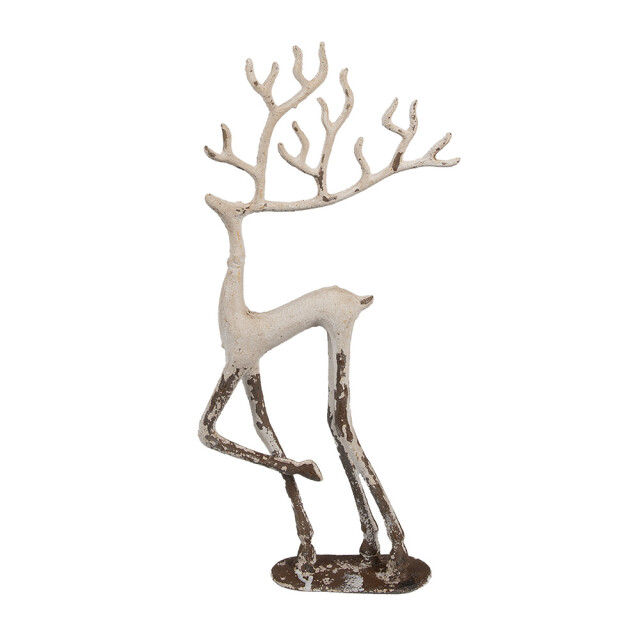 Clayre & Eef Decoratie beeld set van 3 hert 51x11x64 / 23x7x43 / 16x6x28 cm 3012770 large