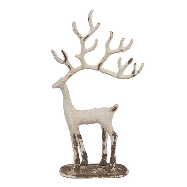Clayre & Eef Decoratie beeld set van 3 hert 51x11x64 / 23x7x43 / 16x6x28 cm 3012770 large