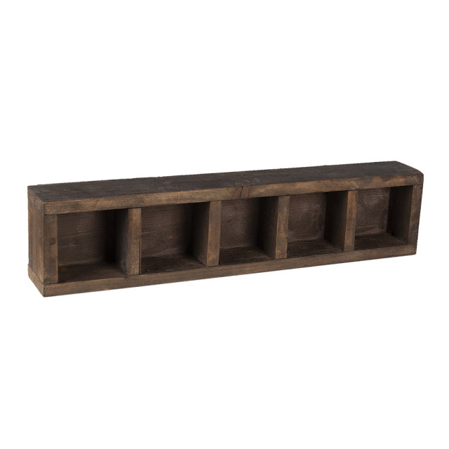 Clayre & Eef Opbergkist 54x12x7 cm hout rechthoek speelgoedkist 1364741 large