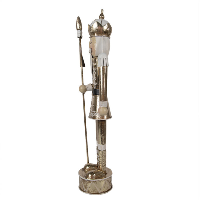 Clayre & Eef Kerstdecoratie notenkraker 40 cm ijzer 2938042 large