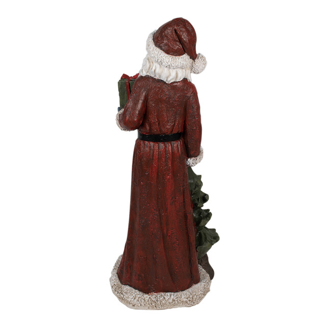 Clayre & Eef Beeld kerstman 45x33x104 cm polyresin kerstdecoratie 2584887 large