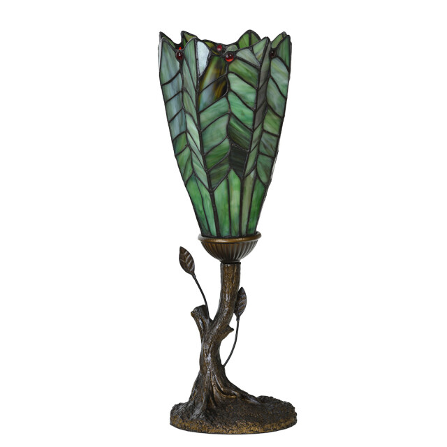 LumiLamp Tiffany tafellamp Ø 15x42 cm glas tiffany bureaulamp 2795673 large