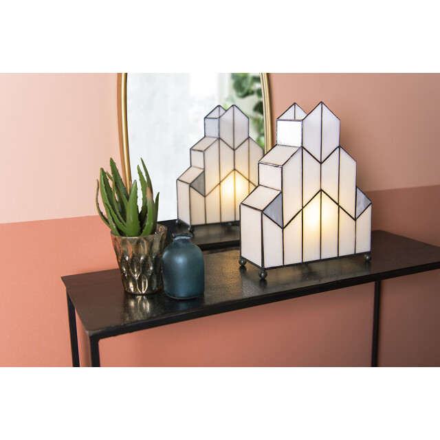 LumiLamp Tiffany tafellamp 30x4x25 cm glas tiffany bureaulamp 1980482 large