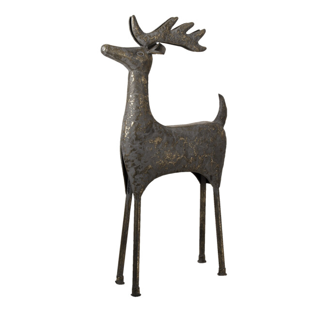 Clayre & Eef Beeld hert 79 cm ijzer 1494564 large