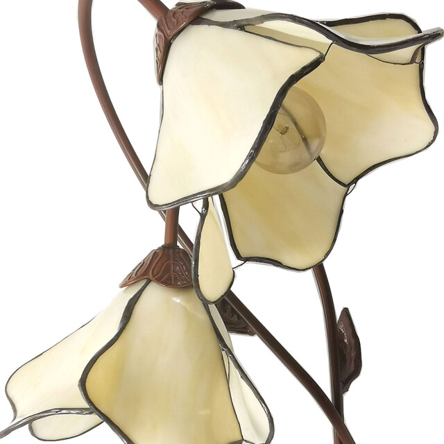 LumiLamp Tiffany tafellamp 40x21x64 cm kunststof glas tiffany bureaulamp 1095375 large