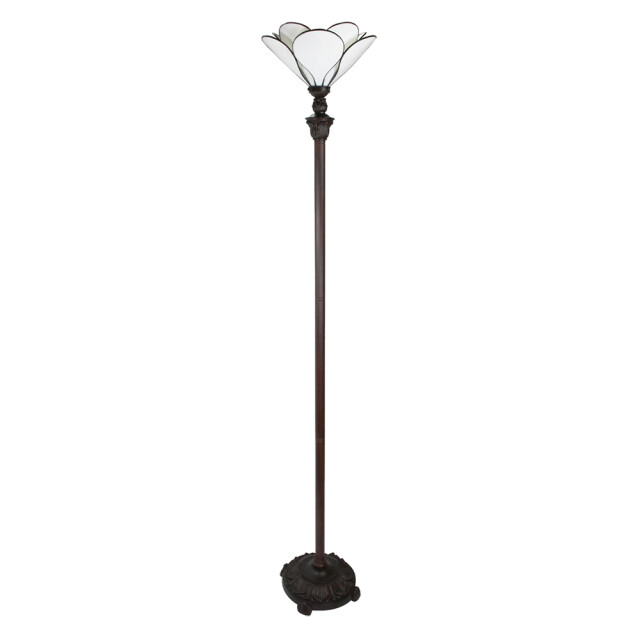 LumiLamp Tiffany vloerlamp Ø 31x183 cm glas kunststof staande lamp 1980558 large