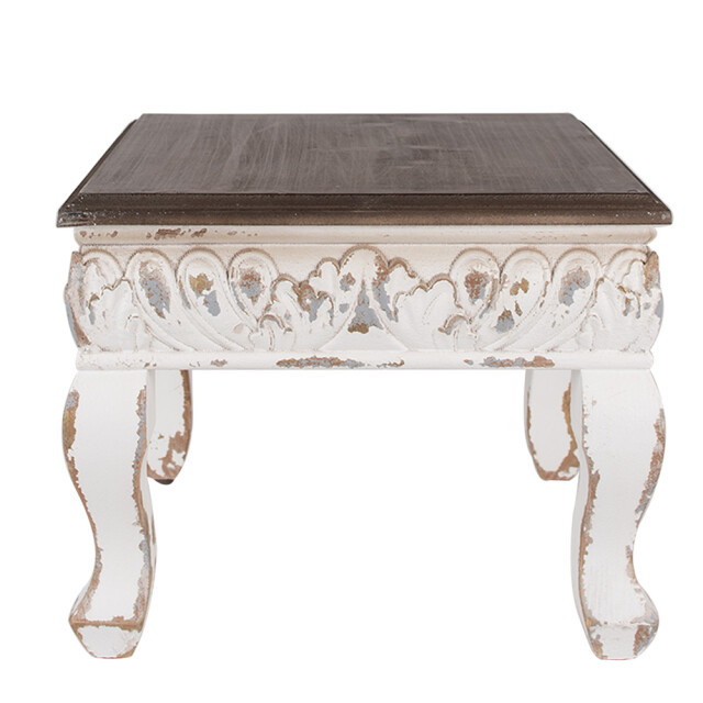 Clayre & Eef Bijzettafel 40x40x33 cm bruin hout 2789901 large