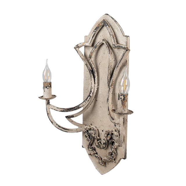 Clayre & Eef Wandlamp 41x17x60 cm ijzer muurlamp 2949267 large