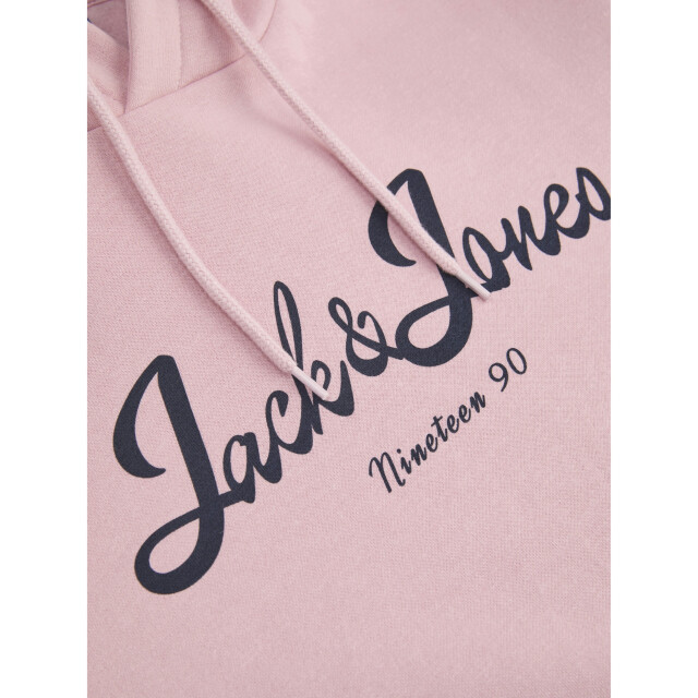 Jack & Jones Jor time sweat hood 12274784-PNK-M large