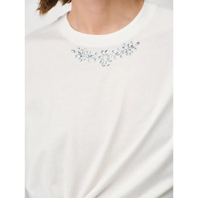 Dante 6 D6 rylin embellished tee D6 Rylin Embellished Tee/156 Milk White large