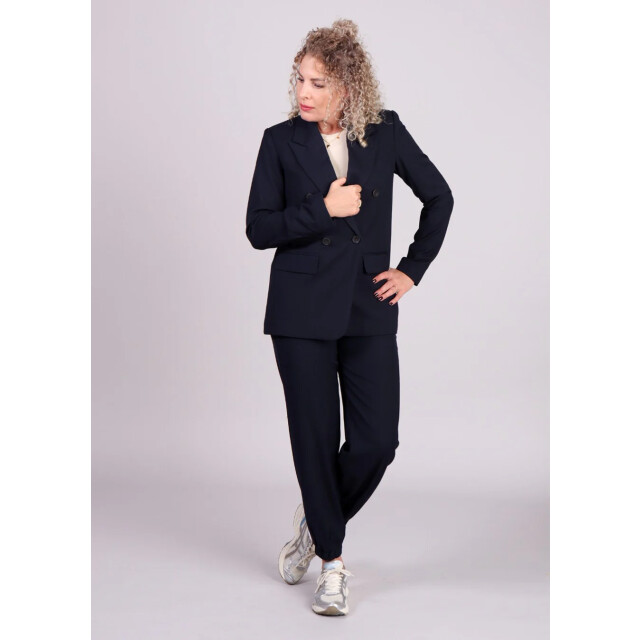 Moss Copenhagen Donker krijtstreep pantalon maelynn 8970458857800 large