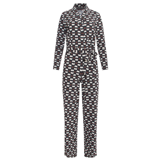 Smashed Lemon 24815 grafisch geprinte travel kwaliteit jumpsuit 24815-999-720 large