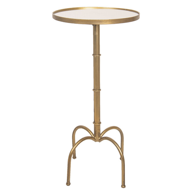 Clayre & Eef Bijzettafel Ø 40x81 cm metaal rond 1089020 large