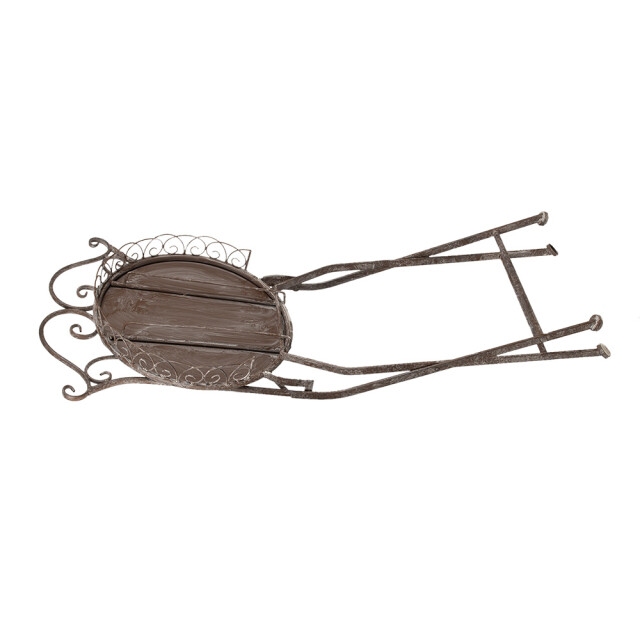Clayre & Eef Tuinstoel 49x49x95 cm ijzer 2877183 large