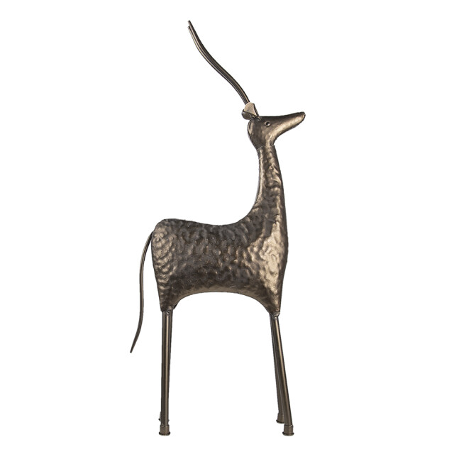 Clayre & Eef Beeld antilope 102 cm metaal 1357311 large