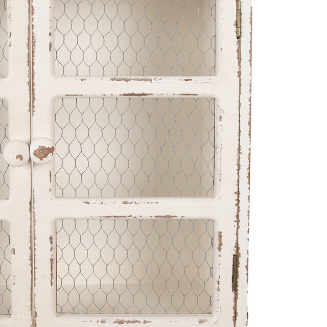 Clayre & Eef Wandkast 56x23x69 cm houtproduct opbergkast 2795657 large
